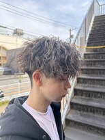 アイズ 海老名(AIZU)&nbsp;ツイストスパイラルパーマ　メンズサロン　メンズパーマ　理容室