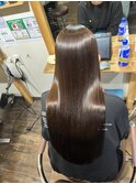 髪質改善ストレート