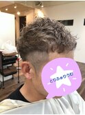 メンズショートパーマ