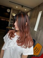 ハク(haku)&nbsp;レイヤーカット/ハイライトグラデーション