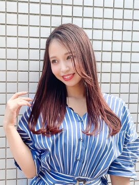 シュガーアウラ バイ エクラート 立川北口店(SUGAR aura byECLART) 大人可愛いレイヤーカット×透明感カラー[立川]