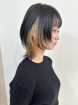ユーフォリア 銀座(Euphoria) ウルフ/ウルフカット/ ウルフボブ/インナーカラー担当岩崎