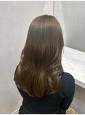 イノアカラーで美髪が叶う♪ブリーチなしオリーブベージュ