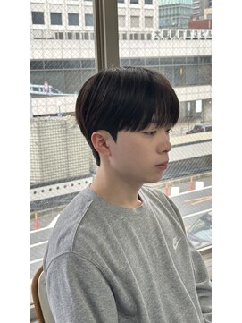 テールバイルシエル(TERRE by Le ciel) 人気スタイル/シースルーマッシュ×ダウンパーマ/SHUTO