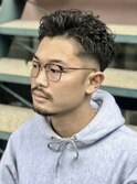 【フェードスタイル】スパイラルパーマ
