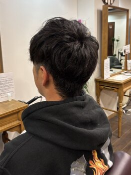 美容室 賀流。の写真/《ON/OFF切り替えスタイルを実現★》カジュアルにもビジネスにも幅広く対応しつつ、2wayスタイルも可能◎