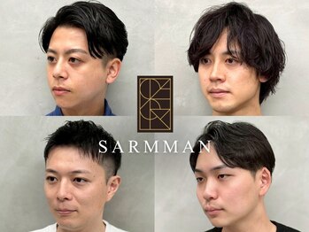 サームマン 人形町(SARM MAN)の写真/好印象なのにどこかこなれ感のあるパーマが人気！清潔感と遊び心を両立しオンもオフもキマる◎