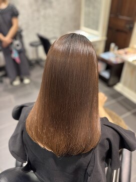 オンザゴーベイタウン(ON THE GO baytown) 【髪質改善】艶髪ストレート