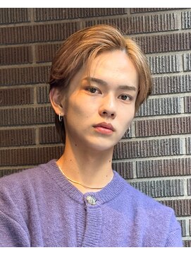 エルマーク 高槻(L-MARK) ダブルカラー/ブリーチ/シルバーカラー/ハイトーン/メンズ