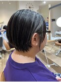 ショート×縮毛矯正