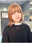 ミルクティーベージュ【四日市/髪質改善/ブリーチ】