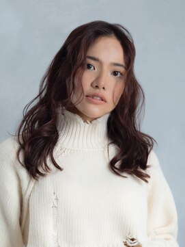 アース 溝の口店(HAIR&MAKE EARTH) パーマ風ミディアム[溝の口/髪質改善/縮毛矯正/白髪ぼかし]