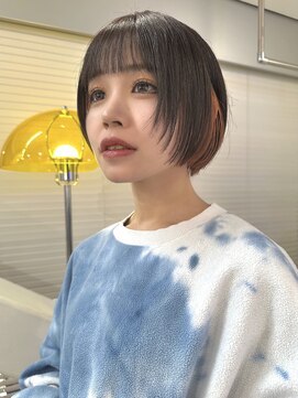 カシェル トウキョウ(Cashel Tokyo) インナーカラー×ショートボブ