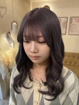 ラヴィズム 名駅店(LUVISM) ラベンダーグレージュ/ラベンダーカラー/ブリーチカラー/yuria