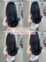 ボタン ハカタ(VOTAN hakata) 北橋流空/ブリーチカラー/ネイビーブルー/