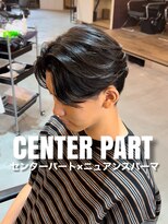 オーバー 町田店(OVER)&nbsp;センターパート×ニュアンスパーマ