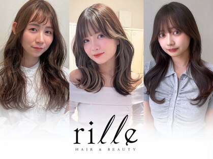 ヘアー アンド ビューティー リル(rille)の写真