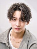 フェザーパーマニュアンスパーマリクルートツーブロック