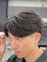 アウラ(AURA) フェザーパーマメンズパーマシャドウパーマ