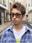 ニュアンスパーマニュアンスウルフダウンバングスペインカール