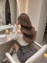 アルボ バイ ミラ 心斎橋(ARVO by MILA)&nbsp;心斎橋/レイヤーカット/ダブルカラー/くすみベージュ
