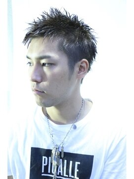 ヘアサロンエム 川越(HAIR SALON M) ナチュラルグラデーションモヒカン