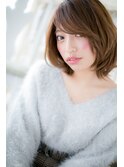大人かわいい♪とろみ小顔ナチュラルロブ