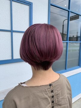 ヘアーメイク コラソン(hair make corazon) 似合わせカットメルティカラー着物フェミニンロング