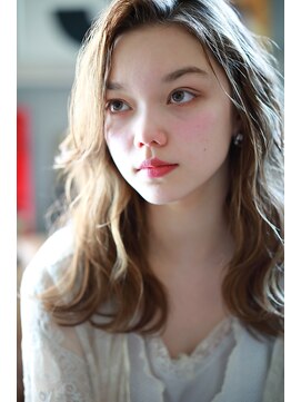 ルーク 立川(LUK) Lien☆ナチュラルフォギーグレージュ×ニュアンス毛先パーマ