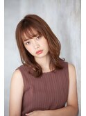 【shellbear 銀座】大人カジュアル外ハネミディアム