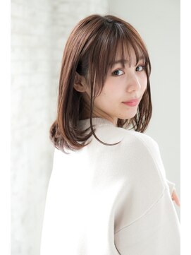 ジョエミバイアンアミ(joemi by Un ami) 【joemi】毛先ワンカールのアザトミディアム(小倉太郎)