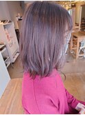 ☆アディクシーカラー☆ピンクパール ミディアムヘア