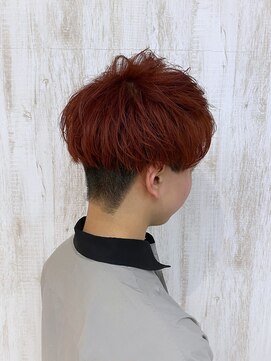 サリュー バイ イザ(Salut by IZA) マッシュ×カーディナルレッド