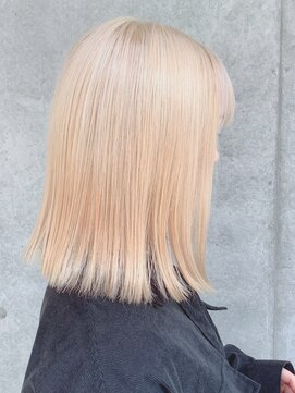 ハンナ 名古屋(HANNAH) ホワイトブリーチ ケアブリーチ ダブルカラー