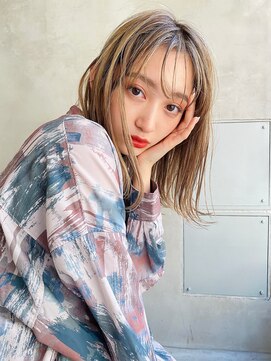 ロロ(ro-ro) 【恵比寿ro-ro】イルミナカラーxシースルーバング