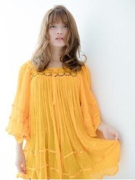 オレロ 国立(olelo) 大人ガーリー/似合わせカット/リバースセンターパート/国立