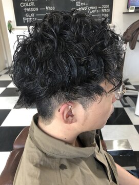 バーバーショップ ヘアーライフ アン(Barber Shop HairLife An) ミックスパーマスタイル