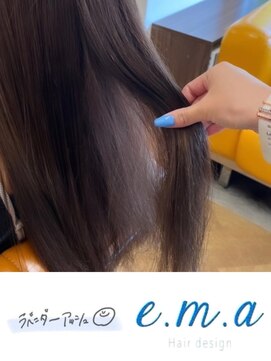 エマヘアデザイン(e.m.a Hair design) ラベンダーアッシュ
