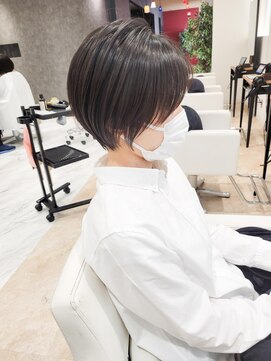 コーゾーギンザ 上野御徒町店(KOZO GINZA) 20代30代40代/前髪なしショートボブ/サイドバング