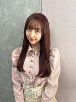 ガルボヘアー 名古屋栄店(garbo hair)&nbsp;#名古屋#栄#プルエクステ#秋カラー#チェリー#10代#20代