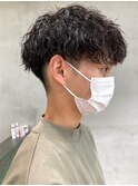 メンズマッシュパーマツイストスパイラルパーマニュアンスパーマ