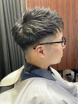 ヒロギンザ 新橋銀座口店(HIRO GINZA) ツーブロックフェードショート