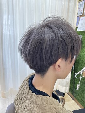 マーブル ヘアー(marble hair) シルバー系カラー◎20代30代40代50代60代