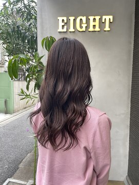エイト プラット 渋谷2号店(EIGHT plat) 韓国風カラー、ココアブラウン
