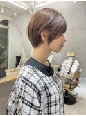 イメチェン/ショート/ブラウン/ボブ