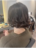Aラインパーマボブ