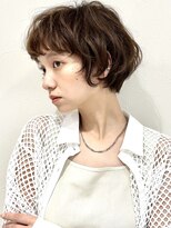 ヴォロンテ(volonte)&nbsp;ショートパーマ/ショートボブ/チョコレートブラウン