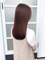 シュエール(Chuaile) ツヤ髪ストレートセミ☆チョコブラウン/髪質改善