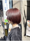 ピンクブラウンカラー