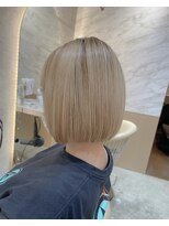 ロンド エスポワール 錦糸町(Lond espoir)&nbsp;【澤口】黒髪グレーベージュレイヤーロング前髪パーマ